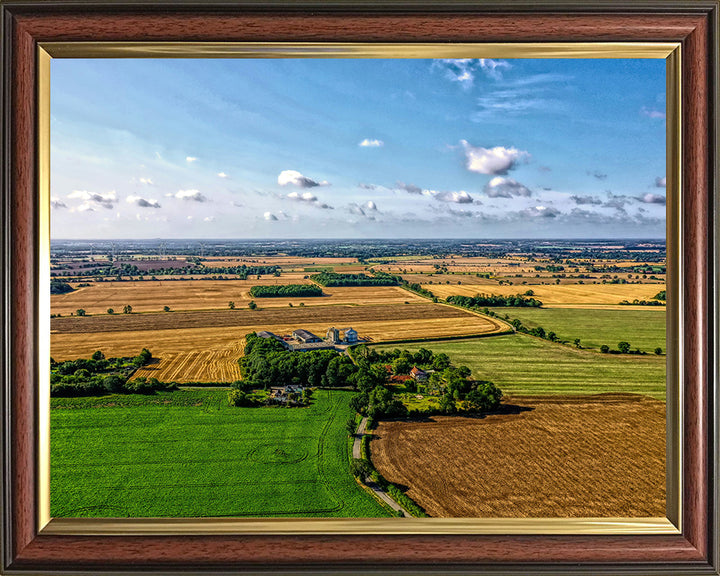 Halesworth Suffolk from above Photo Print - Canvas - Framed Photo Print - Hampshire Prints