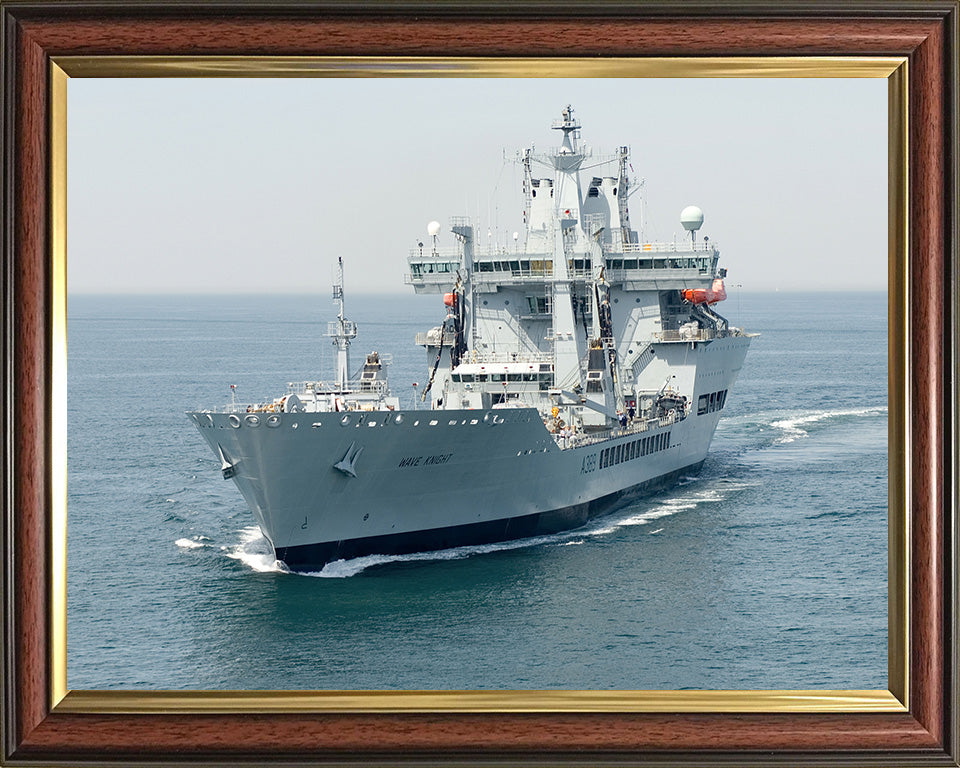 RFA Wave Knight A389 | Photo Print | Framed Print | Wave class | Fleet Tanker | Royal Fleet Auxiliary Hampshire Prints