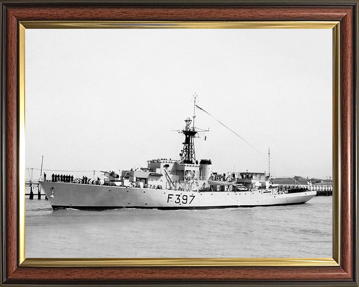 HMS Launceston Castle F397 (K397) | Photo Print | Framed Print | Castle Class | Corvette | Royal Navy Hampshire Prints