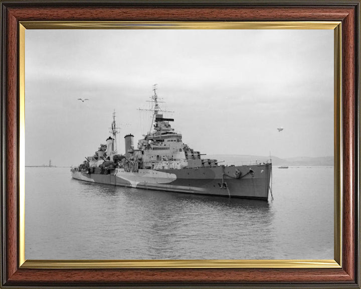 HMS Belfast C35 Royal Navy Town class light cruiser Photo Print or Framed Print - Hampshire Prints