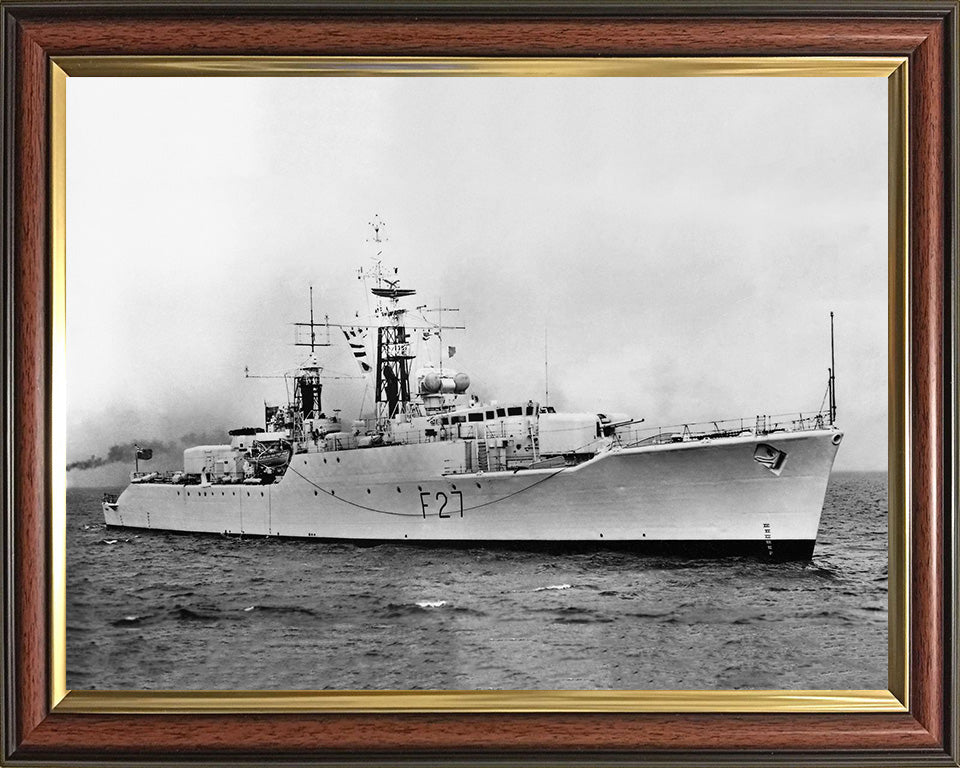 HMS Lynx F27 Royal Navy Leopard class Frigate Photo Print or Framed Print - Hampshire Prints