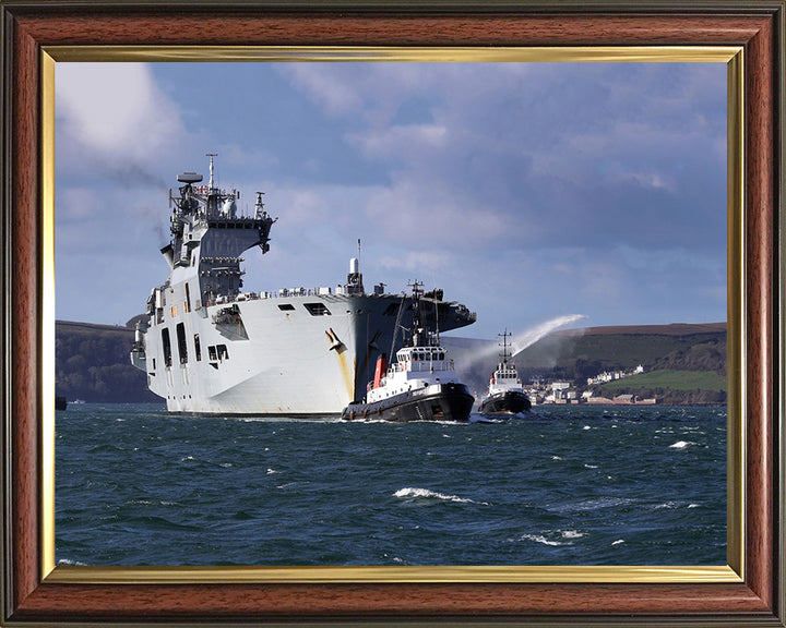 HMS Ocean L12 | Photo Print | Framed Print | Poster | Helicopter Carrier | Royal Navy Hampshire Prints