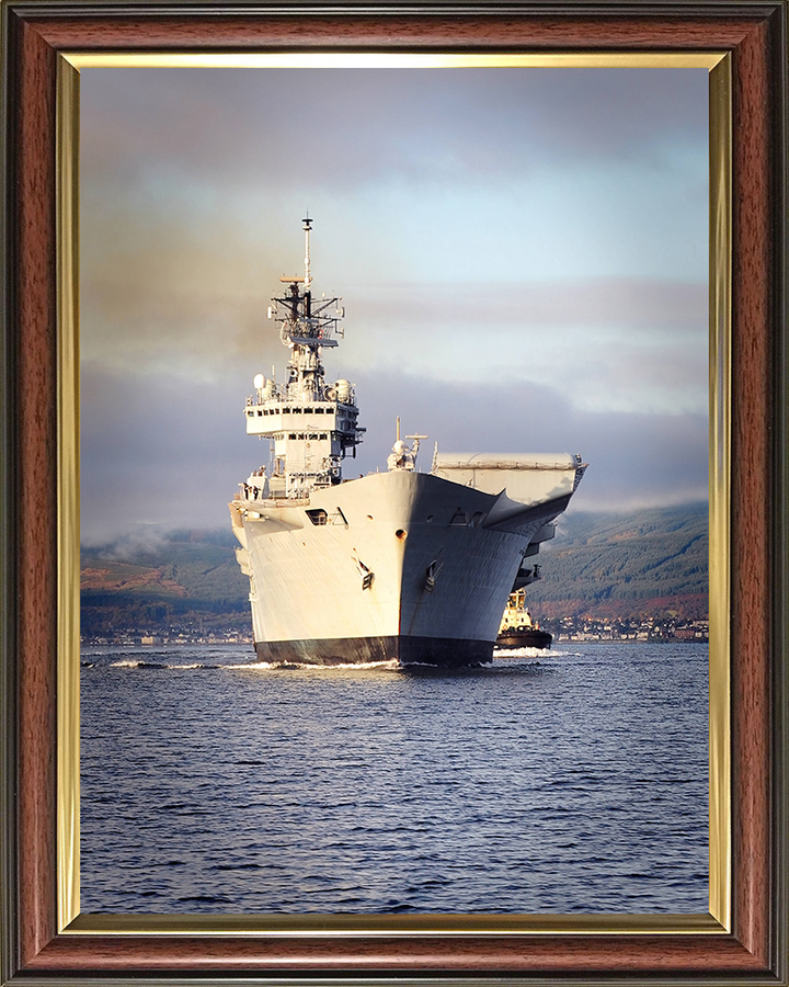 HMS Illustrious R06 | Photo Print | Framed Print | Invincible Class | Aircraft Carrier | Royal Navy Hampshire Prints