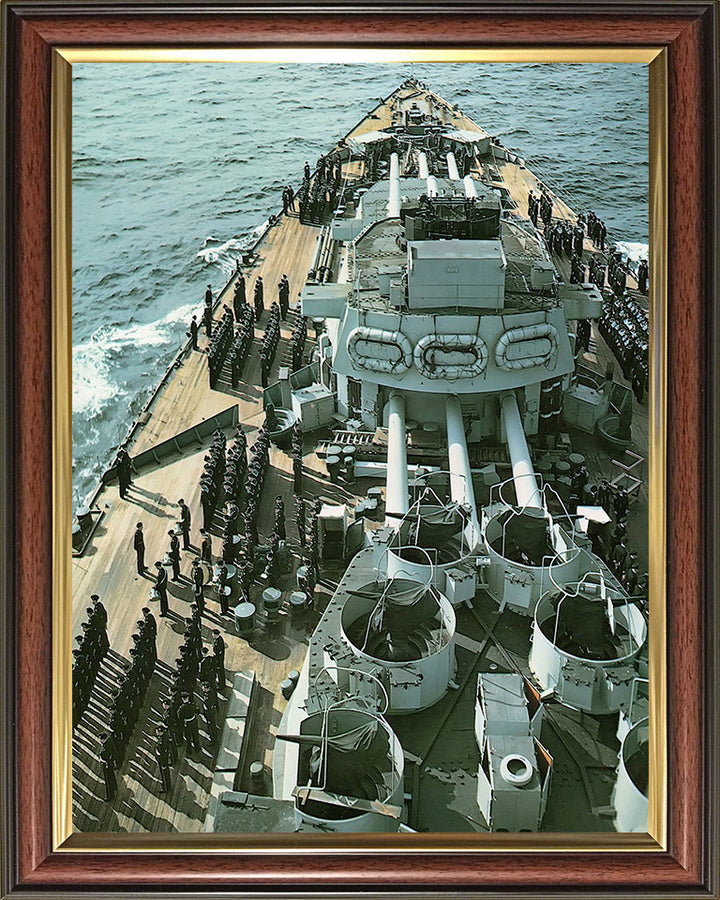 HMS Nelson (28) Royal Navy Nelson class battleship Photo Print or Framed Print - Hampshire Prints