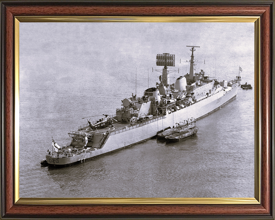 HMS Fife D20 Royal Navy County class destroyer Photo Print or Framed Print - Hampshire Prints