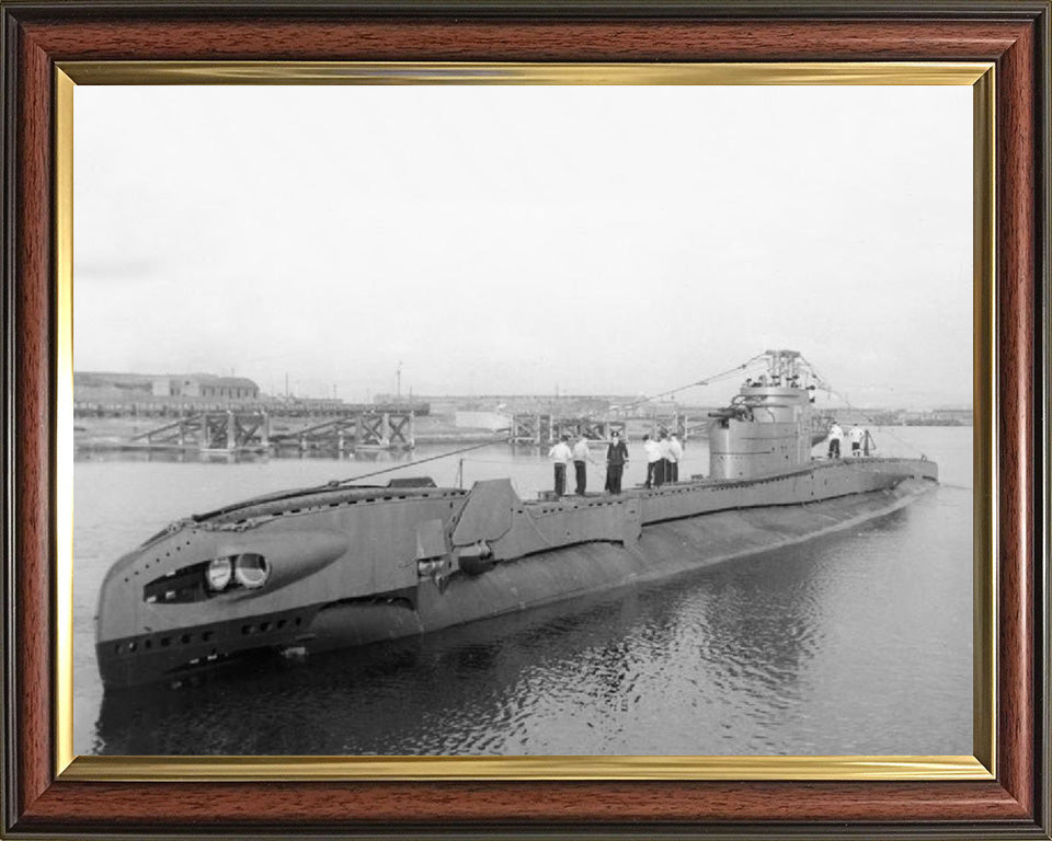 HMS Taurus P339 Royal Navy T class Submarine Photo Print or Framed Print - Hampshire Prints