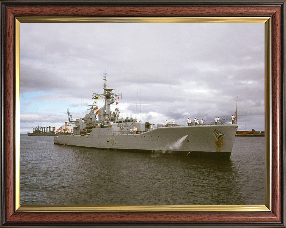 HMS Rothesay F107 | Photo Print | Framed Print | Rothesay Class | Frigate | Royal Navy Hampshire Prints