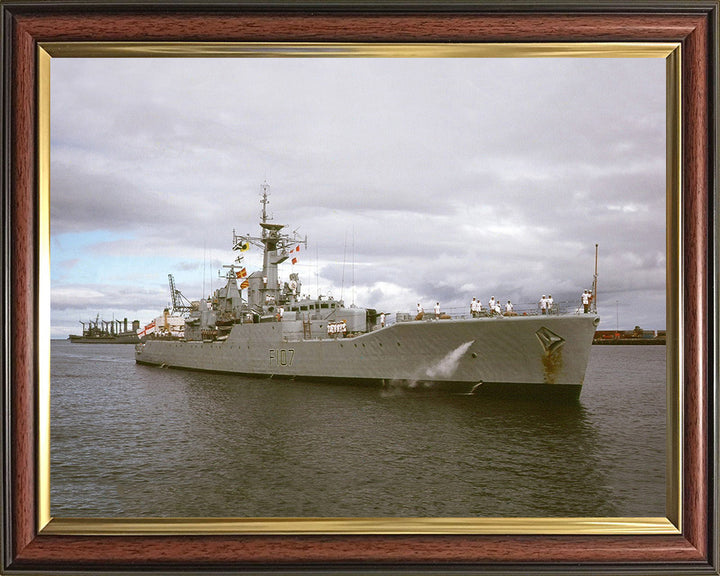HMS Rothesay F107 | Photo Print | Framed Print | Rothesay Class | Frigate | Royal Navy Hampshire Prints