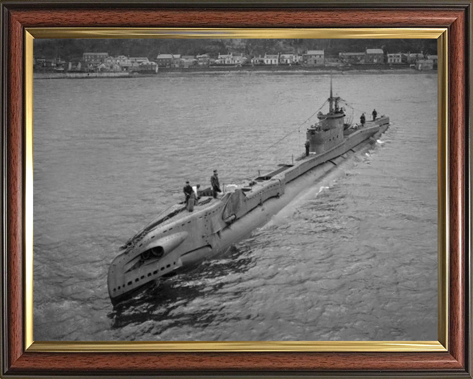 HMS Tudor P326 Royal Navy T class Submarine Photo Print or Framed Print - Hampshire Prints