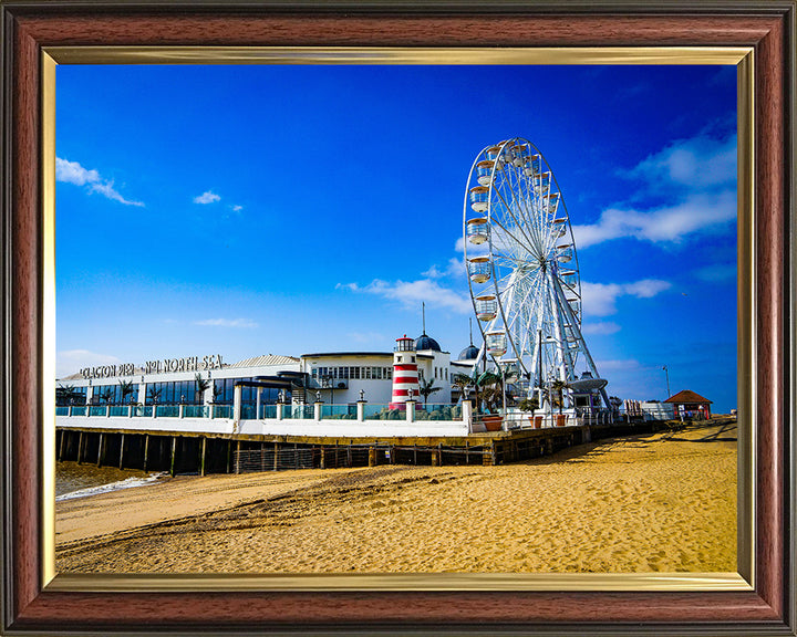 Clacton-on-Sea pier Essex in summer Photo Print - Canvas - Framed Photo Print - Hampshire Prints
