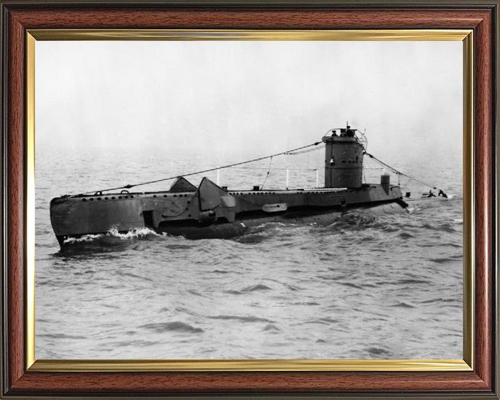 HMS Untiring P59 Royal Navy U class Submarine Photo Print or Framed Print - Hampshire Prints