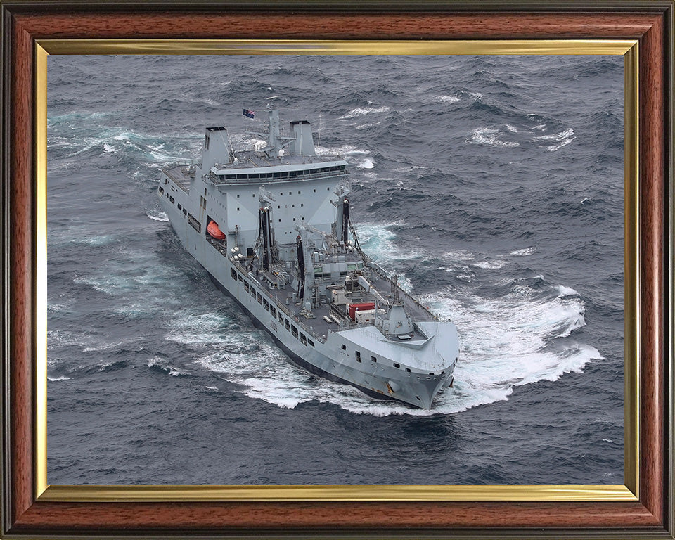 RFA Tideforce A139 | Photo Print | Framed Print | Tide class | Tanker | Royal Fleet Auxiliary Hampshire Prints 10 x 8 Classic Frame No