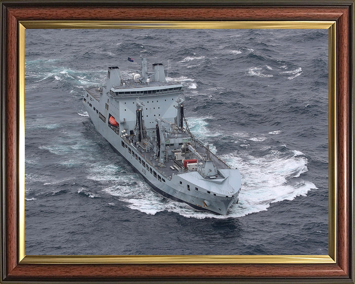 RFA Tideforce A139 | Photo Print | Framed Print | Tide class | Tanker | Royal Fleet Auxiliary Hampshire Prints 10 x 8 Classic Frame No