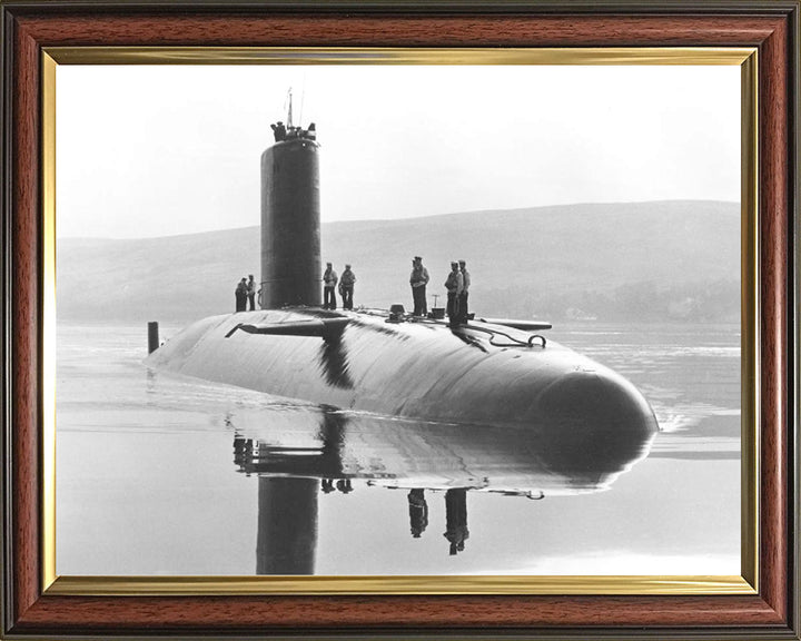 HMS Warspite S103 Submarine | Photo Print | Framed Print | Valiant Class | Royal Navy Hampshire Prints
