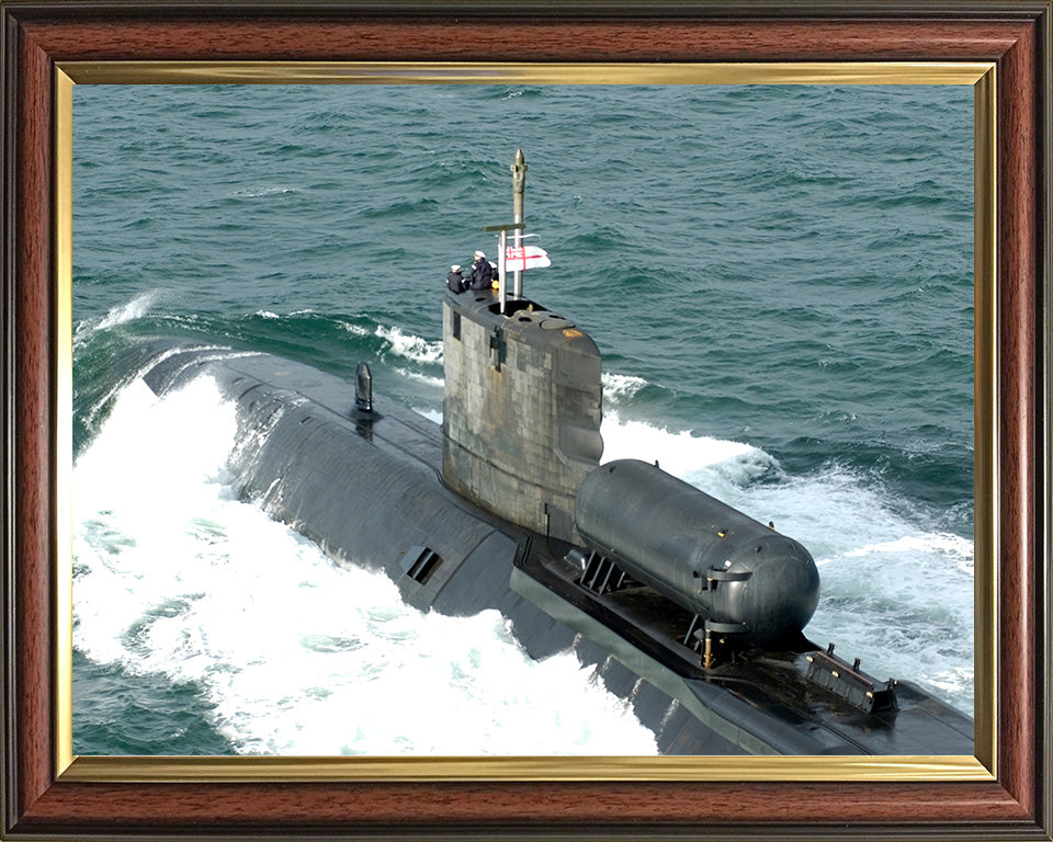 HMS Spartan S105 Royal Navy Swiftsure class Submarine Photo Print or Framed Print - Hampshire Prints