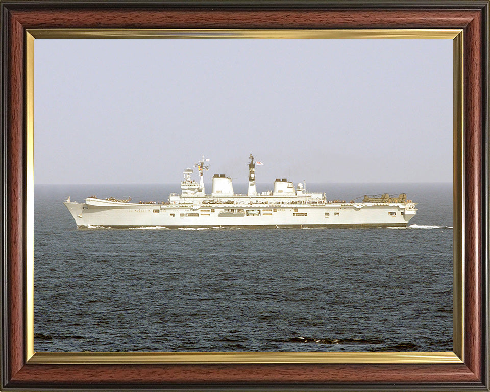 HMS Illustrious R06 | Photo Print | Framed Print | Invincible Class | Aircraft Carrier | Royal Navy Hampshire Prints