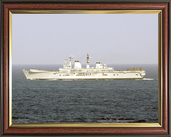 HMS Illustrious R06 Royal Navy aircraft carrier Photo Print or Framed Print - Hampshire Prints