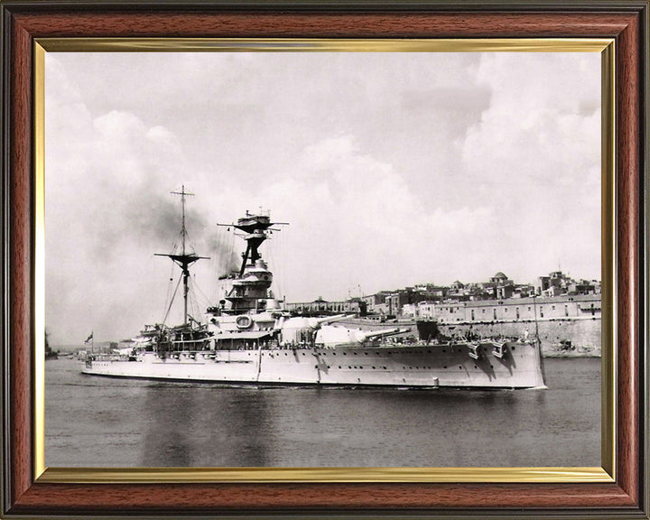 HMS Ramillies (07) Royal Navy Revenge class battleship Photo Print or Framed Print - Hampshire Prints