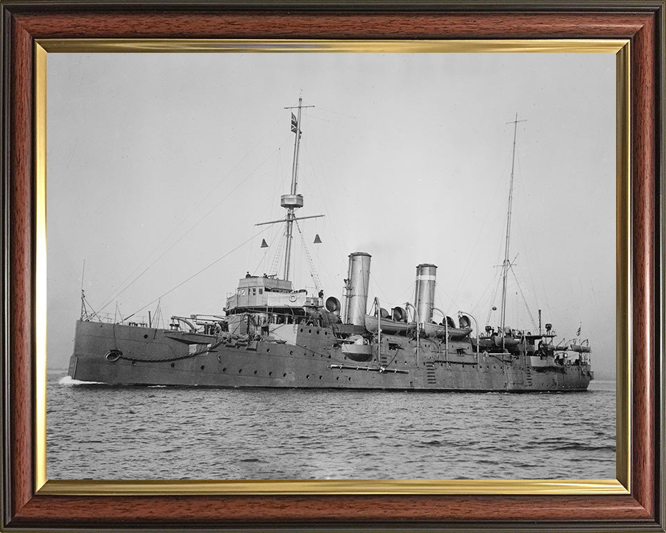 HMS Bonaventure (1892) | Photo Print | Framed Print | Astraea Class | cruiser | Royal Navy Hampshire Prints