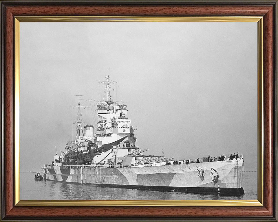HMS Howe 32 | Photo Print | Framed Print | King George V Class | Battleship | Royal Navy Hampshire Prints