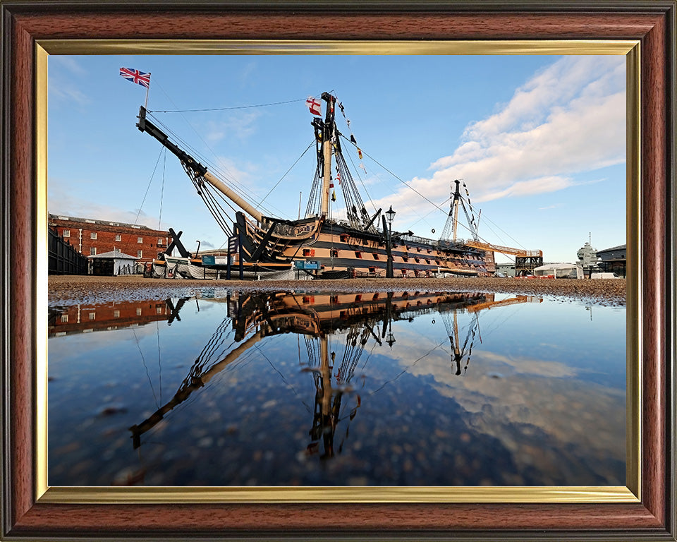HMS Victory | Photo Print | Framed Print | Poster | Flagship | Royal Navy Hampshire Prints