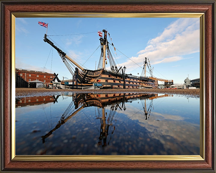 HMS Victory | Photo Print | Framed Print | Poster | Flagship | Royal Navy Hampshire Prints