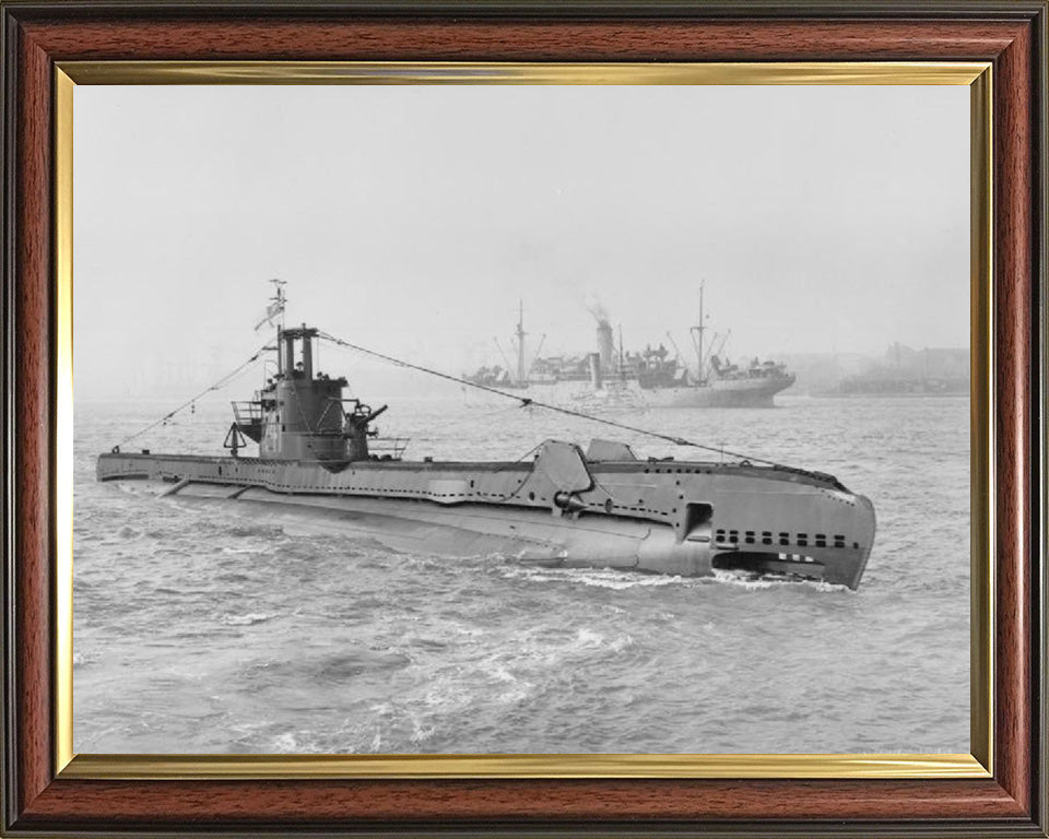 HMS Syrtis P241 Royal Navy S class Submarine Photo Print or Framed Print - Hampshire Prints