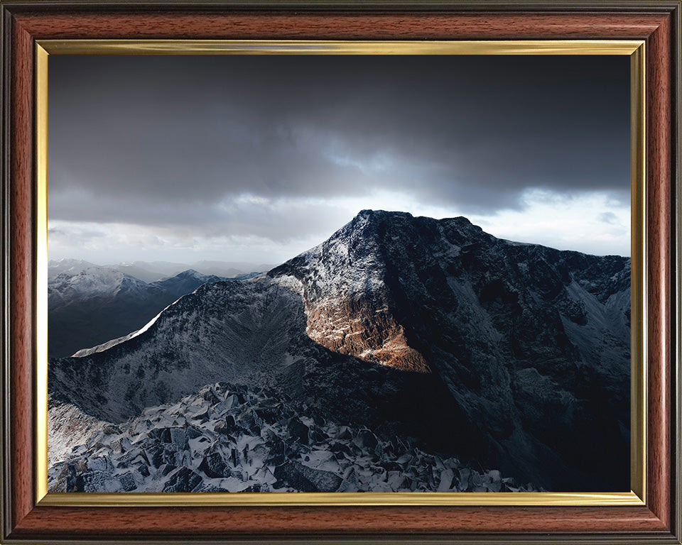 Ben Nevis Mountain Scotland Photo Print - Canvas - Framed Photo Print - Hampshire Prints