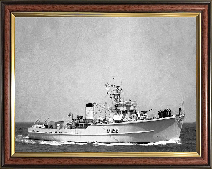 HMS Laleston M1158 | Photo Print | Framed Print | Ton Class | Minesweeper | Royal Navy Hampshire Prints