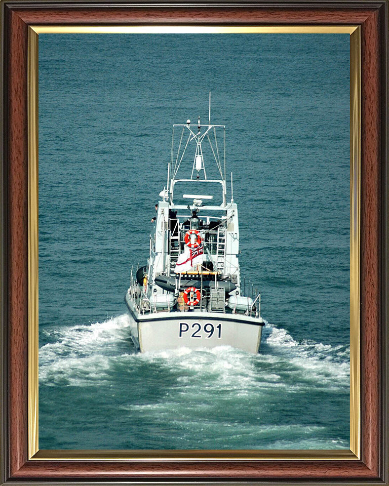 HMS Puncher P291 Royal Navy Archer Class P2000 Patrol Vessel Photo Print or Framed Photo Print - Hampshire Prints