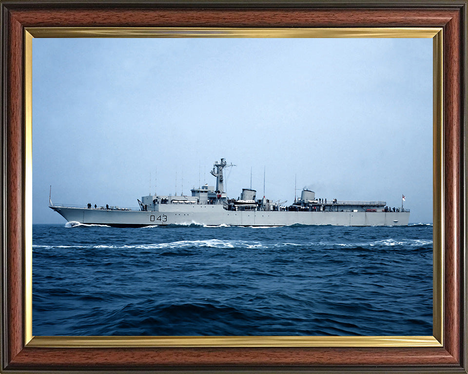 HMS Matapan D43 Royal Navy Battle class destroyer Photo Print or Framed Print - Hampshire Prints