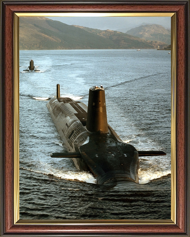 HMS Vanguard S28 Royal Navy Vanguard class Submarine Photo Print or Framed Print - Hampshire Prints