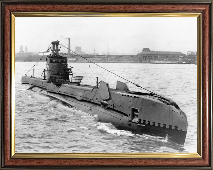 HMS Saracen P247 Royal Navy S Class Submarine Photo Print or Framed Print - Hampshire Prints