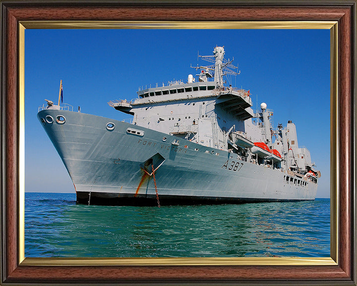 RFA Fort Victoria A387 | Photo Print | Framed Print | Fort Class | Tanker | Royal Fleet Auxiliary Hampshire Prints