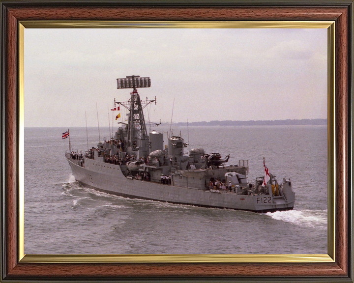 HMS Gurkha F122 Royal Navy Tribal class frigate Photo Print or Framed Print - Hampshire Prints