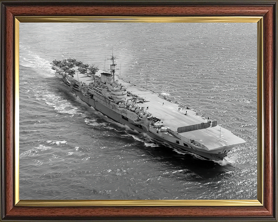 HMS Indefatigable R10 | Photo Print | Framed Print | Implacable Class | Aircraft Carrier | Royal Navy Hampshire Prints