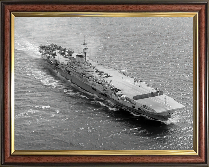 HMS Indefatigable R10 | Photo Print | Framed Print | Implacable Class | Aircraft Carrier | Royal Navy Hampshire Prints