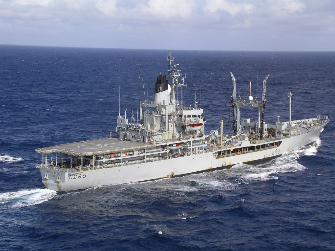 RFA Grey Rover A269 | Photo Print | Framed Print | Rover Class | Fleet Tanker | Royal Fleet Auxiliary Hampshire Prints
