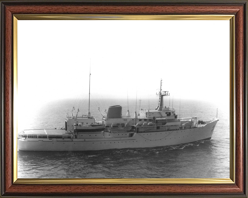 HMS Hydra A144 Royal Navy Hecla Class ocean survey vessel Photo Print or Framed Print - Hampshire Prints