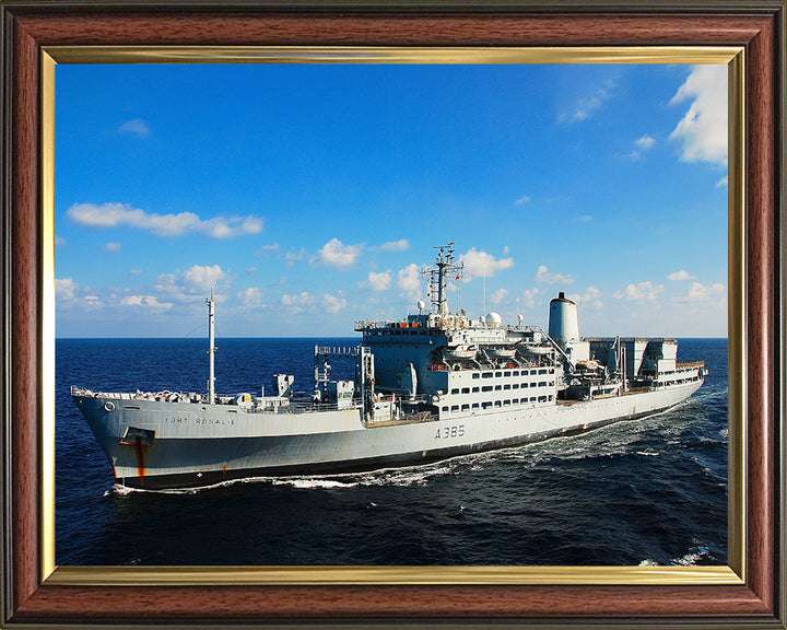RFA Fort Rosalie A385 | Photo Print | Framed Print | Fort Rosalie Class | Royal Fleet Auxiliary Hampshire Prints