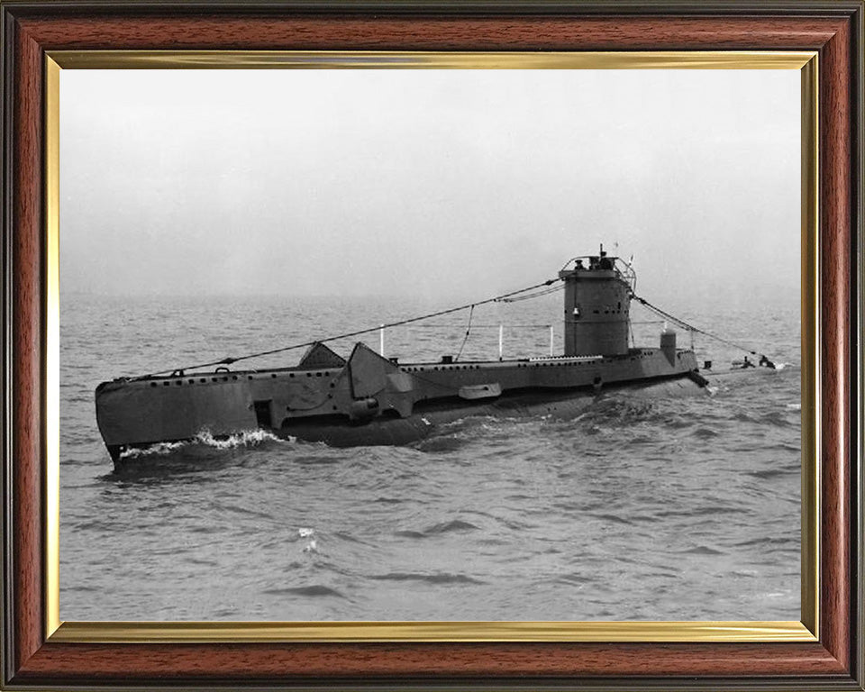 HMS Upstart P65 Royal Navy U class Submarine Photo Print or Framed Print - Hampshire Prints