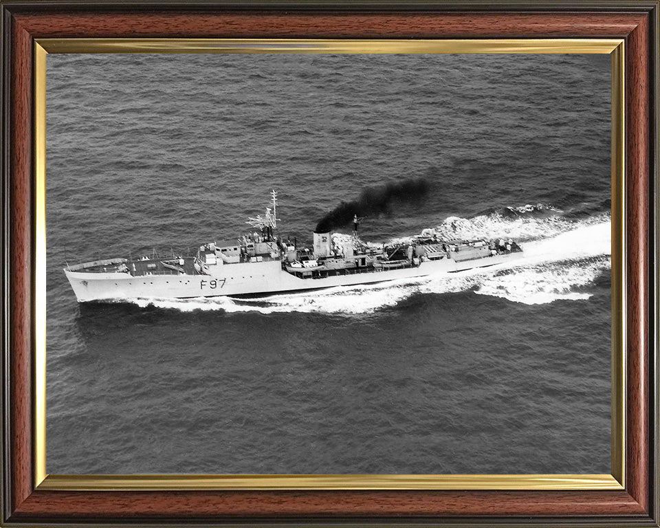 HMS Russell F97 Royal Navy Blackwood class frigate Photo Print or Framed Print - Hampshire Prints