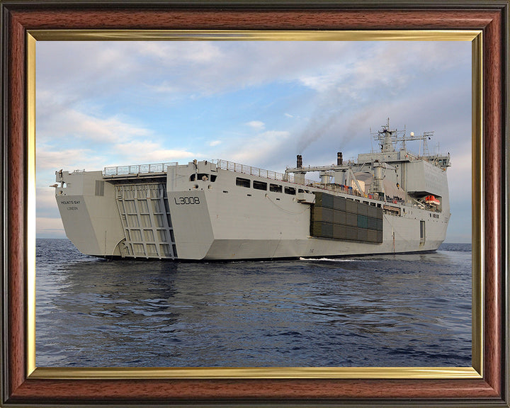 RFA Mounts Bay L3008 | Photo Print | Framed Print | Bay Class | Auxiliary Dock | Royal Fleet Auxiliary Hampshire Prints