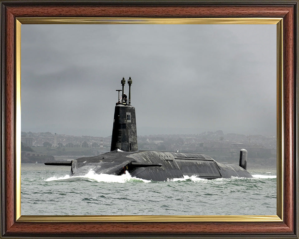 HMS Victorious S29 Royal Navy Vanguard class Submarine Photo Print or Framed Print - Hampshire Prints