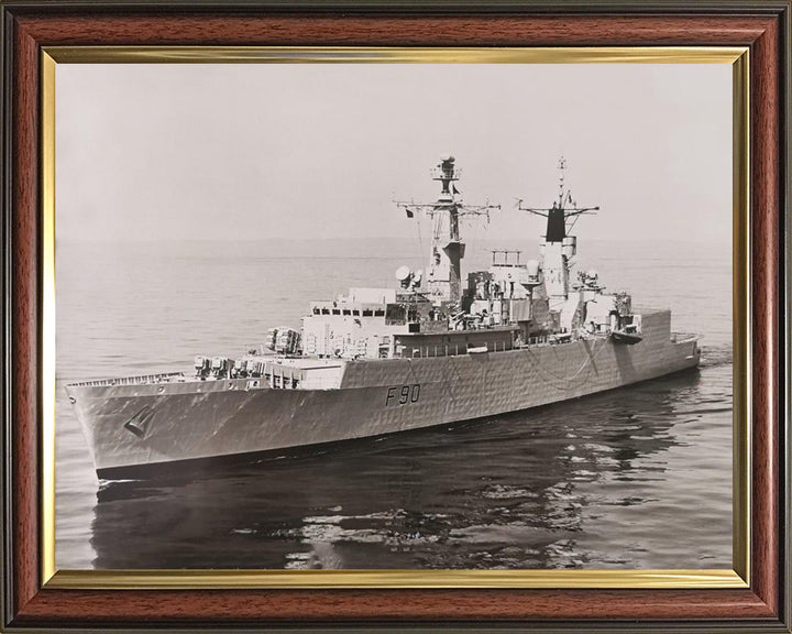 HMS Brilliant F90 Royal Navy Type 22 Frigate Photo Print or Framed Print - Hampshire Prints