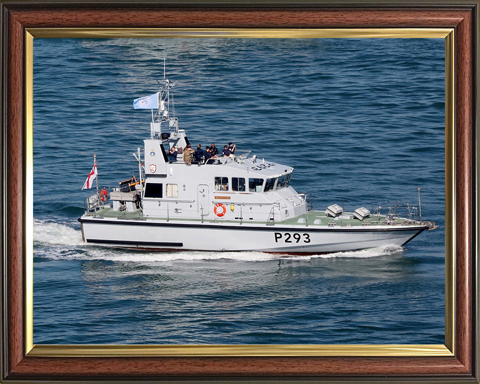 HMS Ranger P293 Royal Navy Archer Class P2000 Patrol Vessel Photo Print or Framed Print - Hampshire Prints