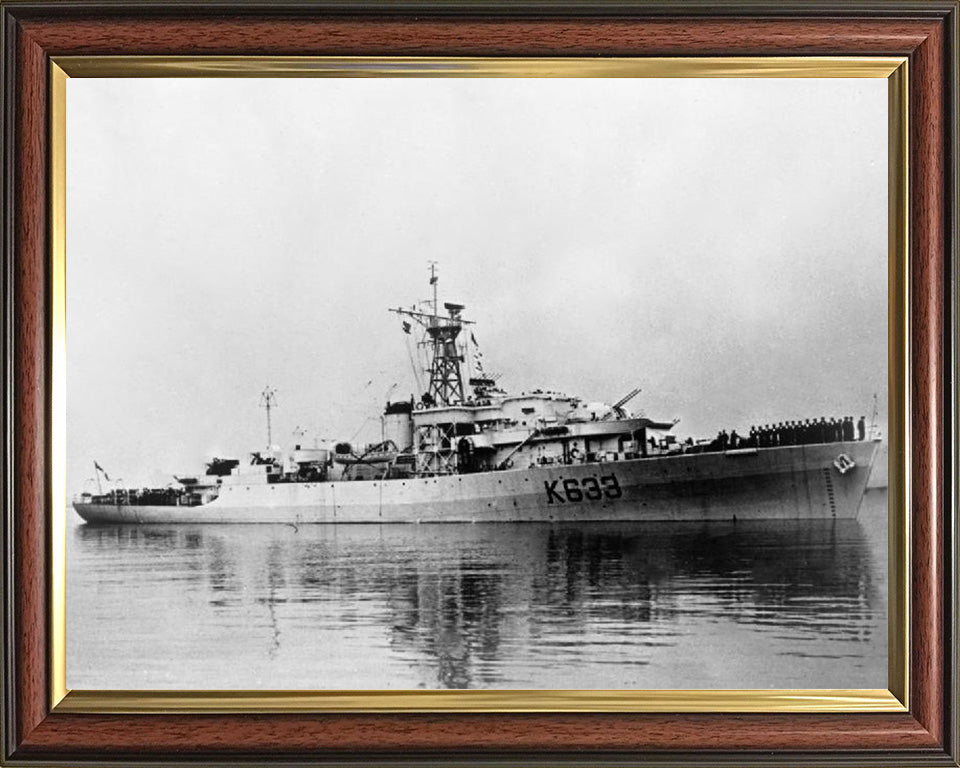 HMS Whitesand Bay K633 Royal Navy Bay Class Frigate Photo Print or Framed Print - Hampshire Prints