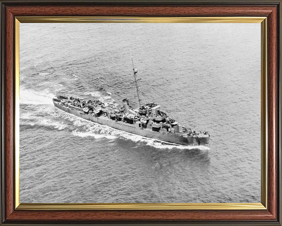 HMS Spragge K572 Royal Navy Captain class frigate Photo Print or Framed Print - Hampshire Prints