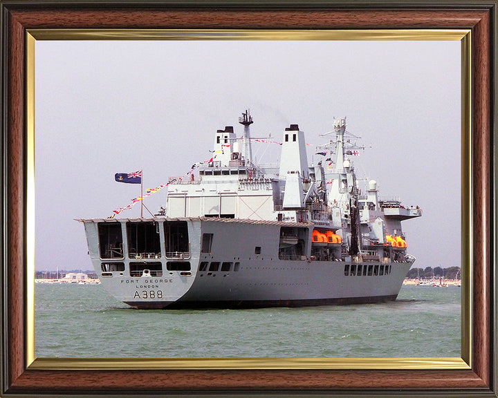 RFA Fort George A388 | Photo Print | Framed Print | Fort Class | Tanker | Royal Fleet Auxiliary Hampshire Prints