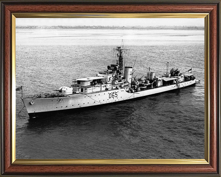 HMS St James D65 | Photo Print | Framed Print | Battle Class | Destroyer | Royal Navy Hampshire Prints